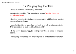 Verifying Trig Identities: Tips & Strategies