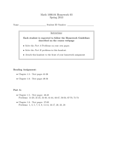 Math 1090.04 Homework 03 Spring 2013