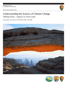 Understanding the Science of Climate Change Natural Resource Report NPS/NRPC/NRR—2010/209