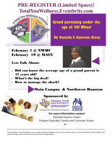 PRE-REGISTER (Limited Space)! TotalYouWellness.Eventbrite.com Grand parenting under the age of 40! Whoa!