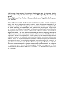 Bill  Derman  (Department  of  International ... Norwegian University of the Life Sciences) and Anne Hellum (Faculty...