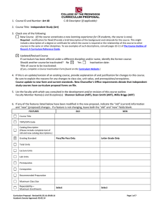 Art 40 (if applicable): Independent Study (Art)