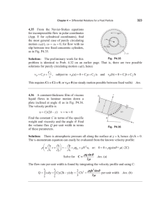 4.35 for incompressible flow in polar coordinates