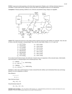 Rankine Cycle Problem Solution: Thermodynamics Analysis