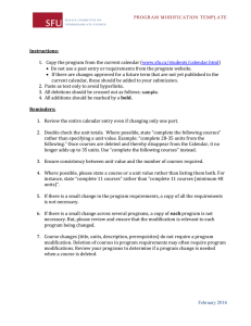 ( )   Do not use a past entry or requirements...