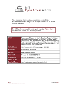 Fine-Mapping the Genetic Association of the Major