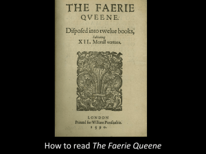 The Faerie Queene