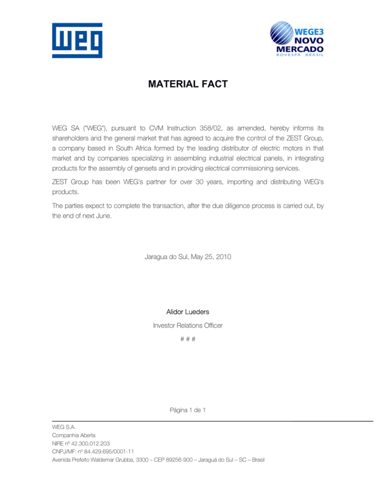 material-fact