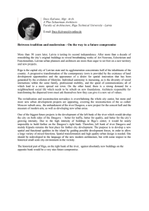Dace Kalvane, Mgr. Arch. A’Plus Schuerman Architects