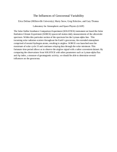 The Influences of Geocoronal Variability