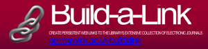 Build-a-Link go.warwick.ac.uk/buildalink  CREATE PERSISTENT WEB LINKS TO THE LIBRARY