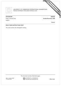 www.XtremePapers.com 6030/02 UNIVERSITY OF CAMBRIDGE INTERNATIONAL EXAMINATIONS