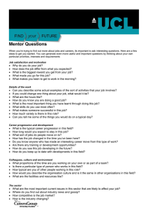 Mentor Questions