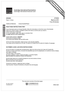 www.XtremePapers.com Cambridge International Examinations 9719/32 Cambridge International Advanced Level
