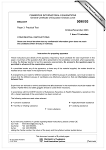 5090/03 www.XtremePapers.com