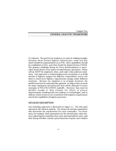 GENERAL ANALYTIC FRAMEWORK