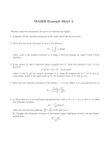 MA3D9 Example Sheet 4