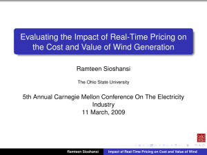 Evaluating the Impact of Real-Time Pricing on Ramteen Sioshansi
