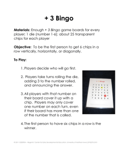 + 3 Bingo