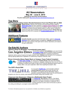 AU Newsmakers Top Story – June 6, 2014 May 30