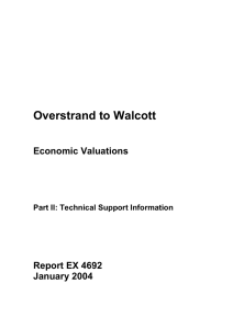 Overstrand to Walcott Economic Valuations Report EX 4692 January 2004