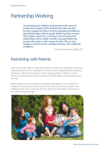 Partnership Working