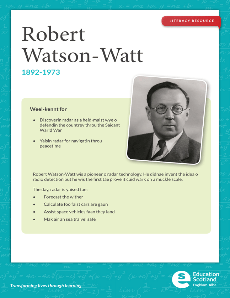 Robert Watson Watt 1892 1973 Weel Kennt For   012955956 1 A0dd4954c0c9e7e80049f69241c9c188 768x994 