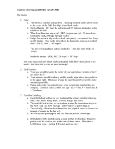 Guide to Charting and Drill in the KSUMB  The Basics