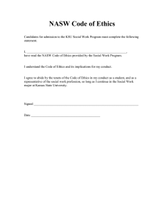 NASW Code of Ethics