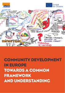 COMMUNITY DEVELOPMENT IN EUROPE  TOWARDS A COMMON