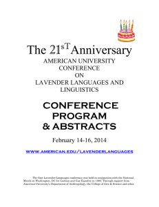 21 The Anniversary