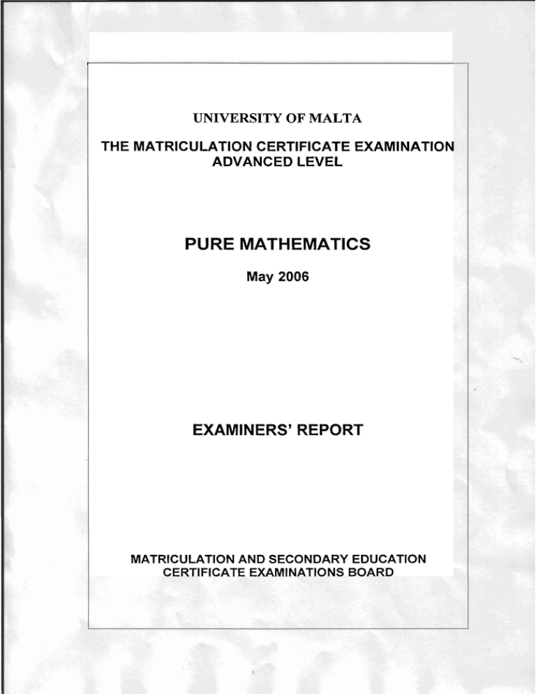 pure-mathematics-examiners-report-university-of-malta