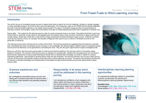 From Fossil Fuels to Wind Learning Journey Introduction  1