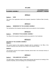BYLAWS  CALIFORNIA STATE