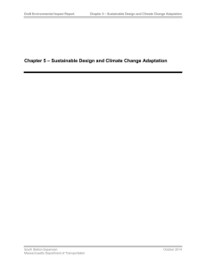 Chapter 5 – Sustainable Design and Climate Change Adaptation