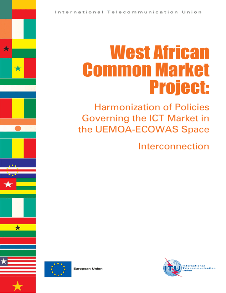 West African Common Market Project 