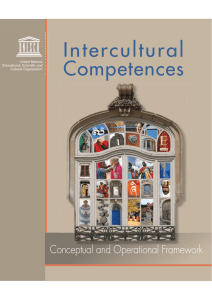 Intercultural Competences Conceptual and Operational Framework