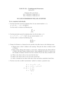 CAS CS 131 - Combinatorial Structures