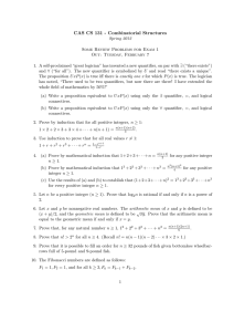 CAS CS 131 - Combinatorial Structures