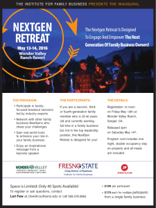 NEXTGEN RETREAT  The Nextgen Retreat Is Designed
