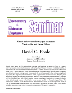 David C. Poole  iochemistry olecular