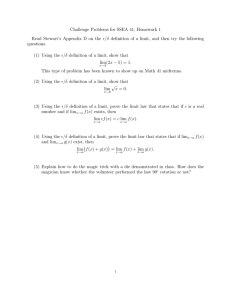 Challenge Problems for SSEA 41, Homework 1