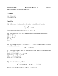 Practice Hand In