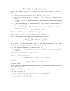 Math 215 Final Exam Practice Problems