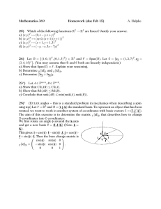 Mathematics 369 Homework (due Feb 15) 25) 26)