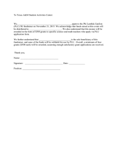 To Texas A&amp;M Student Activities Center: