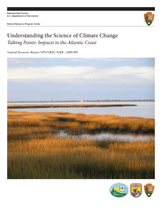Understanding the Science of Climate Change Natural Resource Report NPS/NRPC/NRR—2009/095