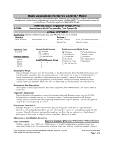 Rapid Assessment Reference Condition Model