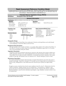 Rapid Assessment Reference Condition Model
