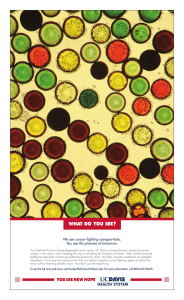 WHAT DO YOU SEE? We see cancer-fighting nanoparticles. s